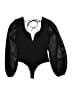 Lulus Black Long Sleeve Blouse Size S - photo 1