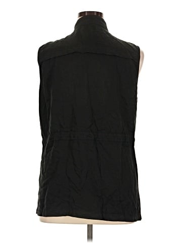 a.n.a. A New Approach Sleeveless Button-Down Shirt (view 2)