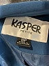 Kasper 100% Polyester Blue Blazer Size 8 Petite - photo 6
