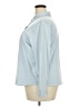 32 Degrees Solid Blue 3/4 Sleeve Blouse Size XXL - photo 5