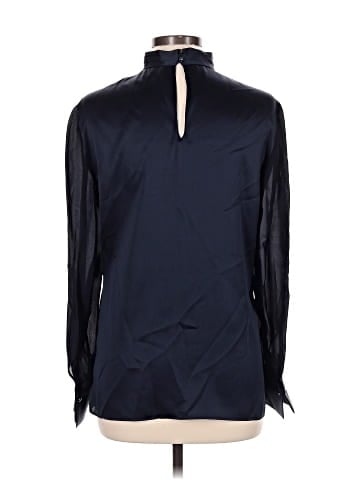 Etcetera Long Sleeve Silk Top (view 2)