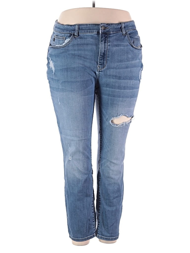 Pre-owned Judy Blue Jeans In Blue