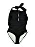 Cupshe Solid Black One Piece Swimsuit Size M - photo 1
