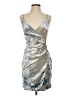 Lulus Metallic Silver Cocktail Dress Size S - photo 1