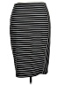 Apt. 9 Stripes Black Casual Skirt Size XL - photo 2
