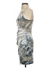 Lulus Metallic Silver Cocktail Dress Size S - photo 5