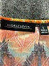 Notations Print Orange Casual Dress Size L - photo 7