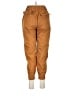 Pull&Bear Solid Brown Cargo Pants Size M - photo 2