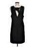 Tibi Solid Black Casual Dress Size 8 - photo 2