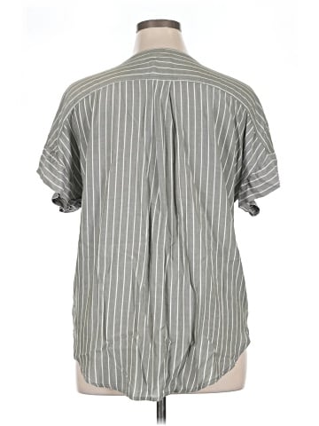 Jones New York Signature Short Sleeve Blouse (view 2)