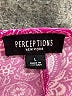 Perceptions Paisley Purple Casual Dress Size L - photo 7