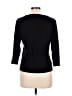 Harold's Black 3/4 Sleeve Top Size L - photo 2