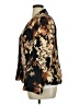 Le Suit 100% Polyester Floral Gold Blazer Size 16 - photo 5