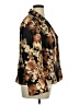 Le Suit 100% Polyester Floral Gold Blazer Size 16 - photo 4