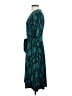 Leota Argyle Teal Casual Dress Size S - photo 5