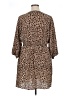 City Chic Animal Print Brown Casual Dress Size 14 Plus (XS) - photo 2