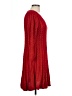 Echo 100% Acrylic Red Casual Dress Size L - photo 4