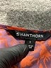41Hawthorn 100% Polyester Orange Short Sleeve Blouse Size L - photo 7