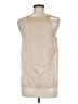 Zara 100% Viscose Tan Sleeveless Blouse Size M - photo 2