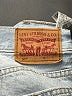 Levi's 100% Cotton Blue Denim Shorts Size 31 waist - photo 5