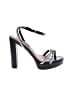 BCBGMAXAZRIA 100% Leather Black Sandals Size 9 1/2 - photo 1