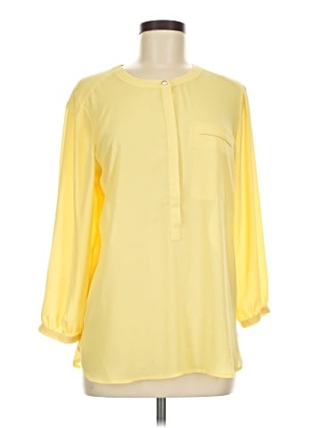 JM Collection 3/4 Sleeve Blouse (view 1)