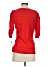 New Directions Red 3/4 Sleeve Top Size S - photo 2