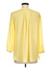 JM Collection 100% Polyester Yellow 3/4 Sleeve Blouse Size M - photo 2