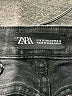 Zara Stars Black Denim Shorts Size 6 - photo 3