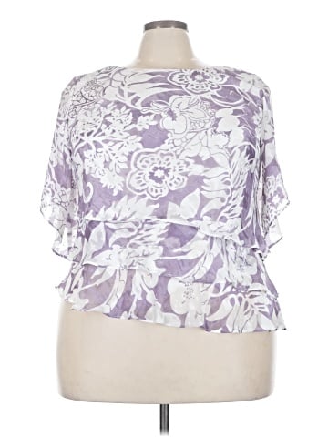 Alex Evenings 3/4 Sleeve T-Shirt (view 1)