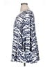 STETSON 100% Rayon Blue 3/4 Sleeve Blouse Size 1X - photo 5