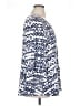STETSON 100% Rayon Blue 3/4 Sleeve Blouse Size 1X - photo 4