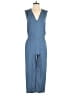 J.Crew Solid Blue Jumpsuit Size 0 - photo 1