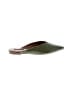 BCBGMAXAZRIA 100% Leather Green Mule/Clog Size 8 1/2 - photo 1