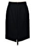 J.Crew 100% Polyester Solid Black Formal Skirt Size 4 - photo 2