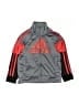 Adidas 100% Polyester Gray Track Jacket Size 2T - photo 1
