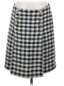 Talbots Houndstooth Gray Formal Skirt Size 6 - photo 1