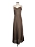 Vince. 100% Polyester Brown Casual Dress Size 4 - photo 1
