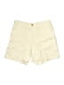 L.L.Bean Solid Ivory Khaki Shorts Size 6 - photo 1