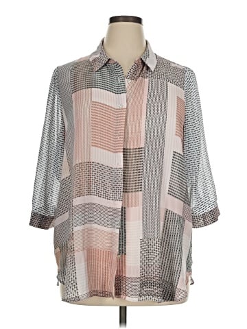 Jones & Co 3/4 Sleeve Blouse (view 1)