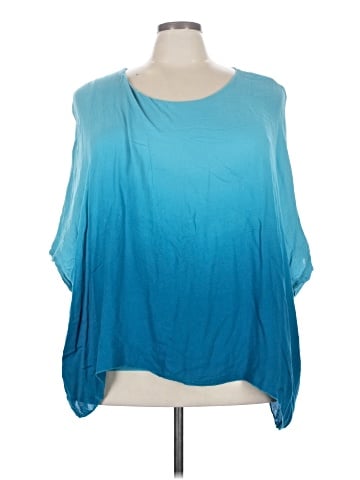 Democracy 3/4 Sleeve Blouse (view 1)