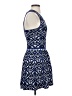 Parker Argyle Blue Cocktail Dress Size S - photo 4