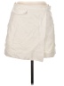 Theory Solid Ivory Casual Skirt Size 6 - photo 1