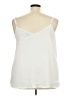 Torrid 100% Polyester Ivory Sleeveless Blouse Size 3X Plus (3) - photo 2