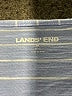Lands' End 100% Cotton Blue 3/4 Sleeve Blouse Size M - photo 7