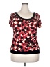 Wrapper Red Short Sleeve Top Size XXL - photo 1