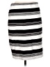 Roz & Ali Stripes Black Casual Skirt Size M - photo 1