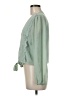 WAYF 100% Polyester Green Long Sleeve Blouse Size M - photo 6