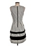 Iz Byer Chevron-herringbone Gray Casual Dress Size 5 - photo 2