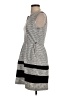 Iz Byer Chevron-herringbone Gray Casual Dress Size 5 - photo 5